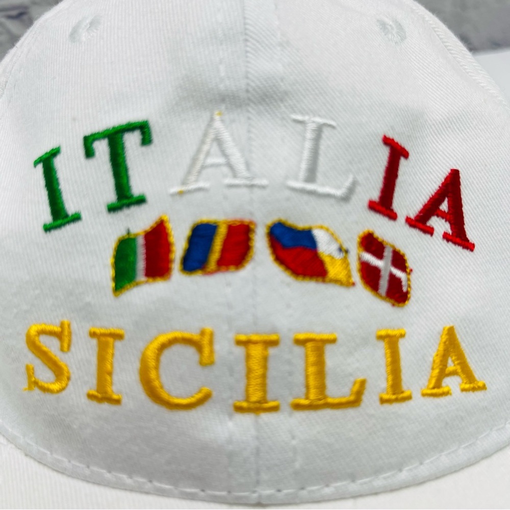 Pure Cotton Italy Sicily Brim Hat, OS